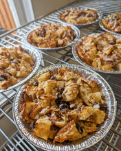 Load image into Gallery viewer, Croissant Bread Pudding- Old Fashioned (6&quot;)