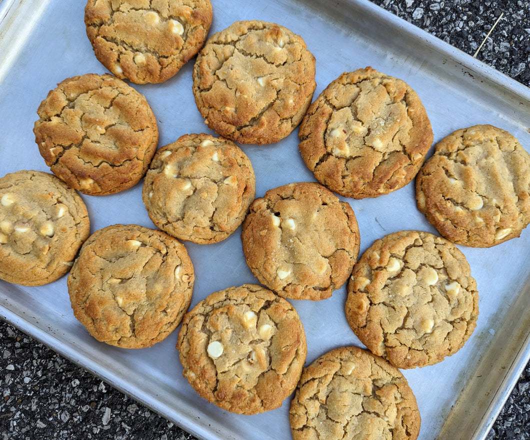 White Chocolate Peanut Butter Cookies (6 pack)