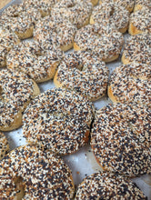 Load image into Gallery viewer, Hand Rolled Bagel 6-Packs (Available on Monday Deliveries Only) (vegan)